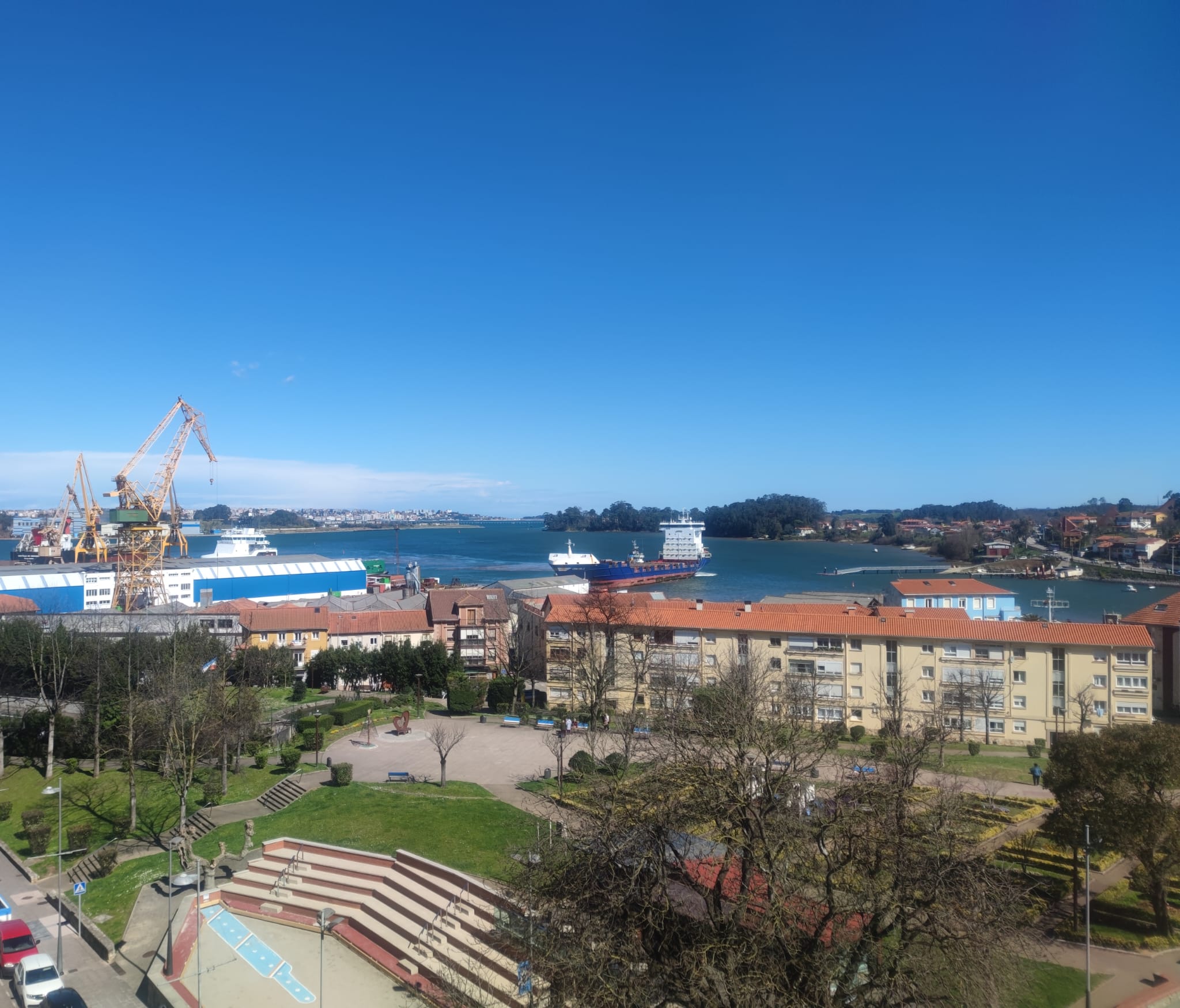 Vistas desde Triple Superior con balcón VistaPark